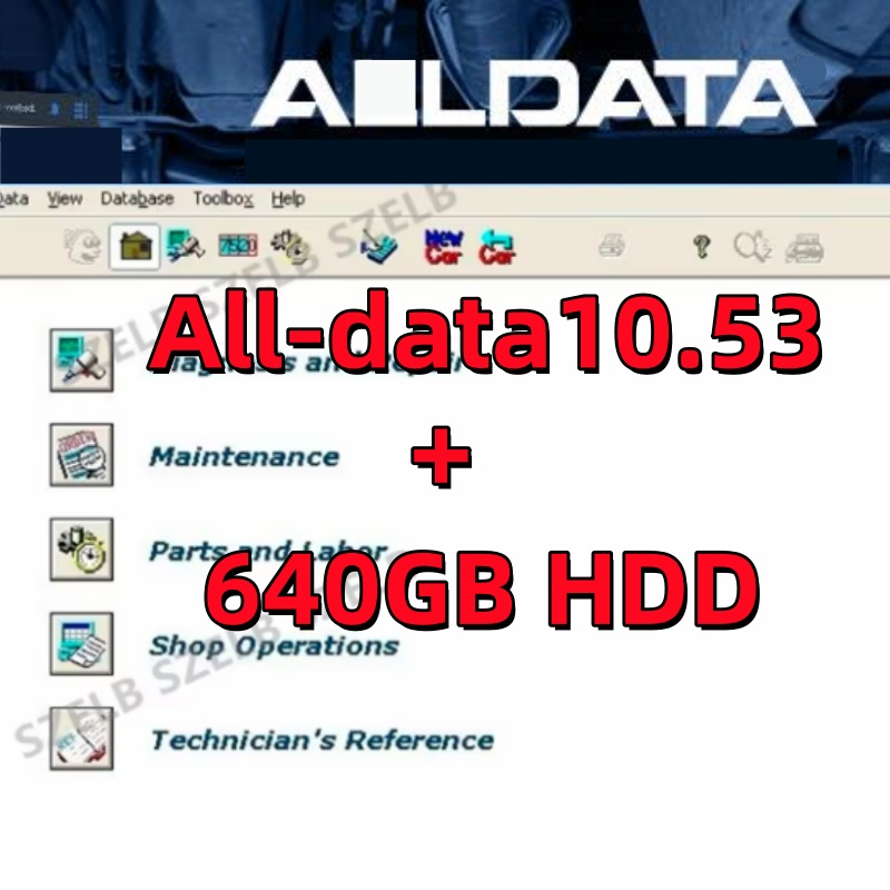 En yeni 10.53 alldata yazılımı - Auto Repair Shop Software incelemesi ve fiyatı