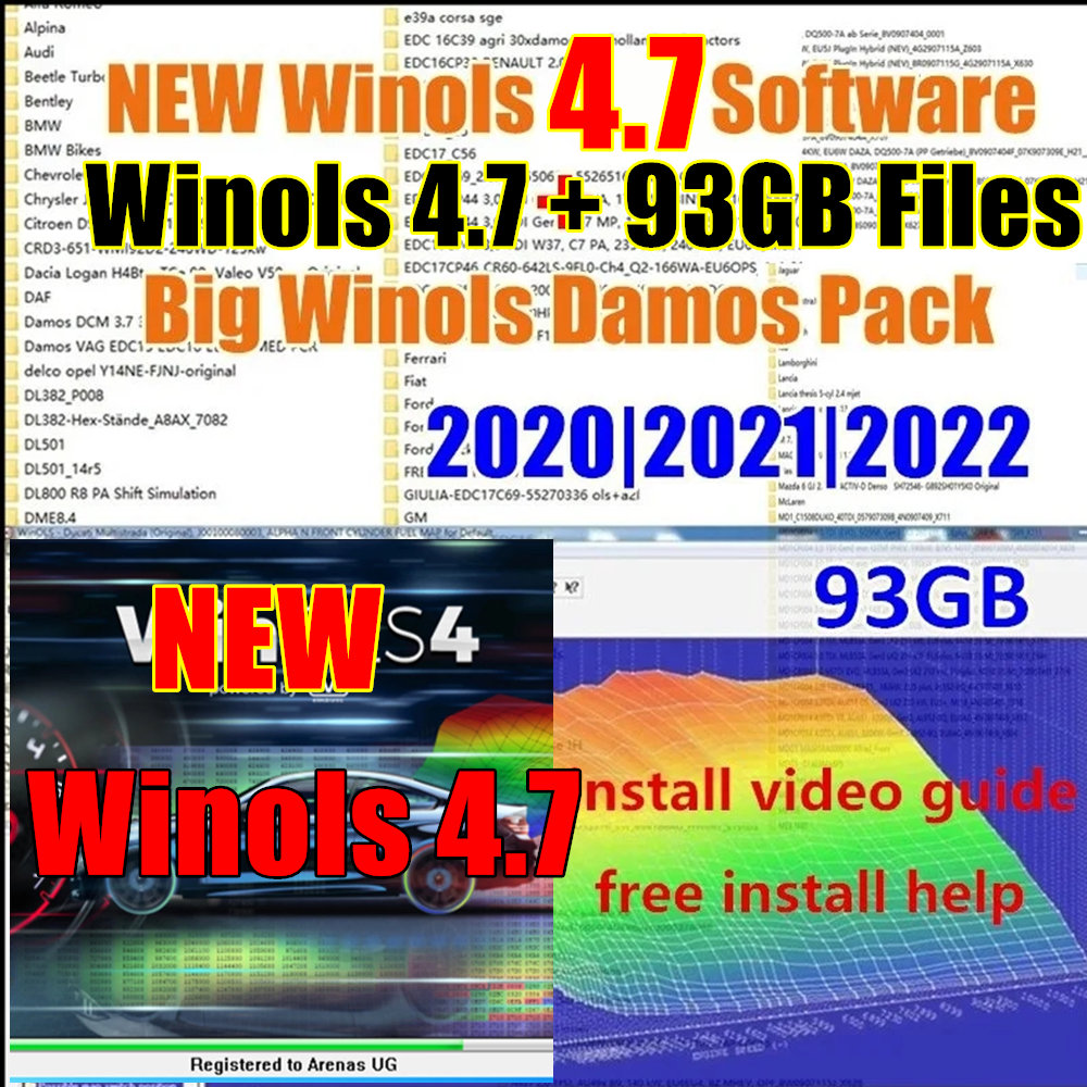 2026 En Yeni Winols 4.7 Yazılı - Auto Repair Shop Software incelemesi ve fiyatı