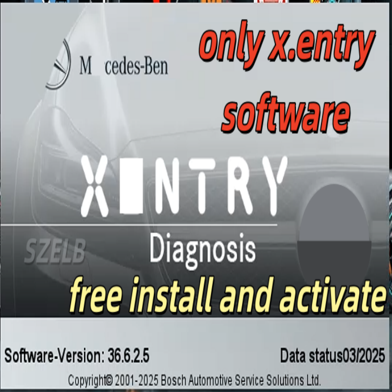 Xentry 2026.3, Mercedes-Benz a - Auto Repair Shop Software incelemesi ve fiyatı