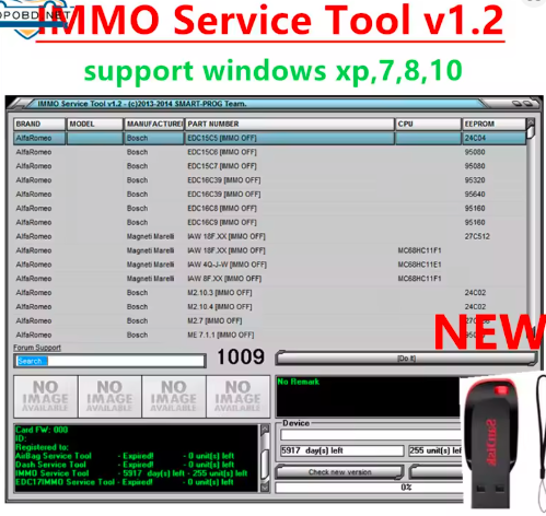 En yeni satış Edc 17 IMMO serv - Auto Repair Shop Software incelemesi ve fiyatı
